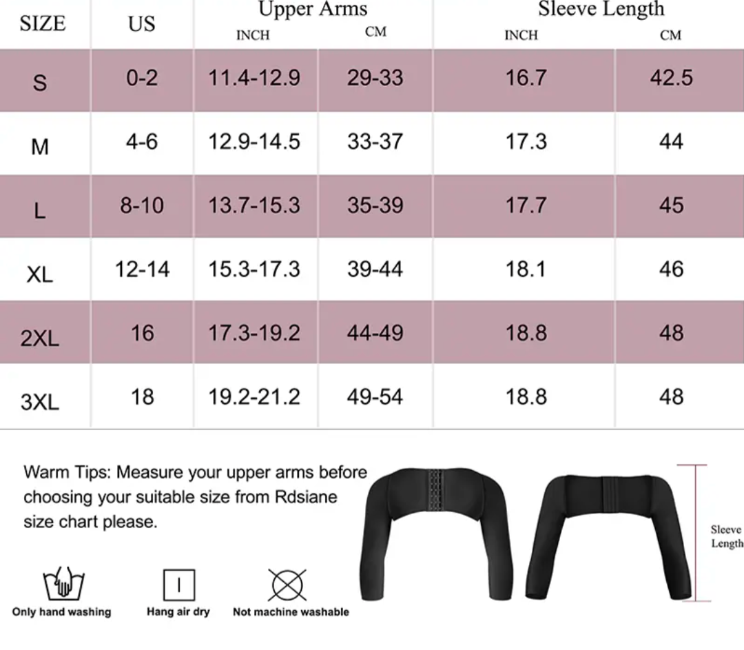 Post Surgical Arm Compression & Posture Correction