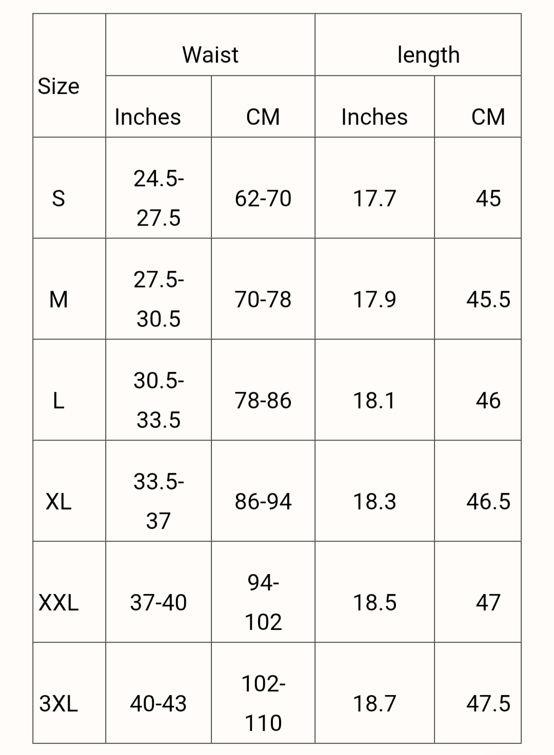 Latex Shorts Tummy Control with YKK Zipper Firm Support