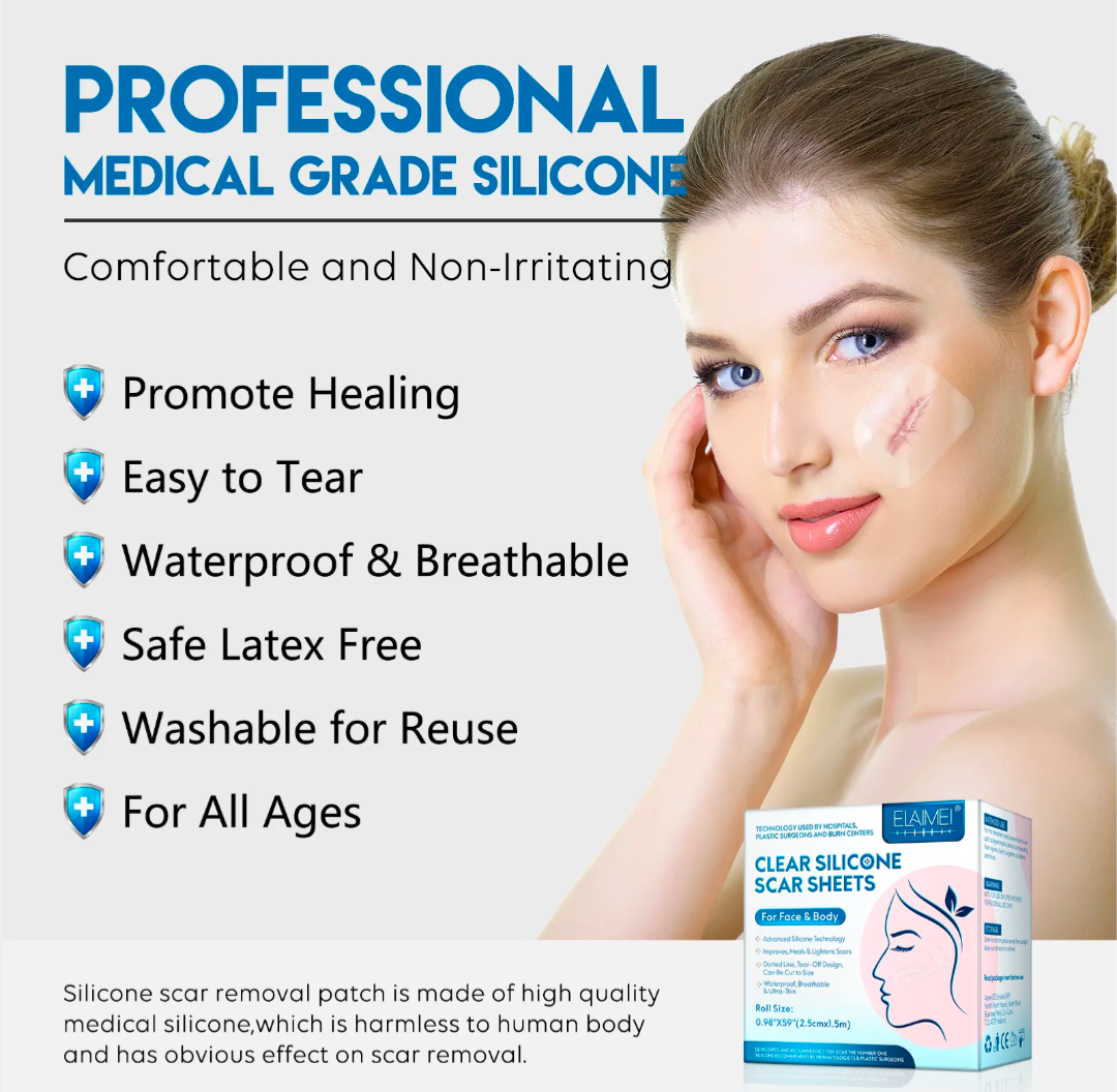 Scar Therapy Medical Grade Silicone Tape