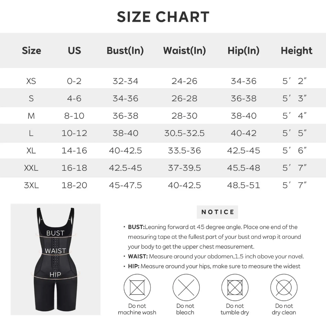 Post Surgery Body Girdle